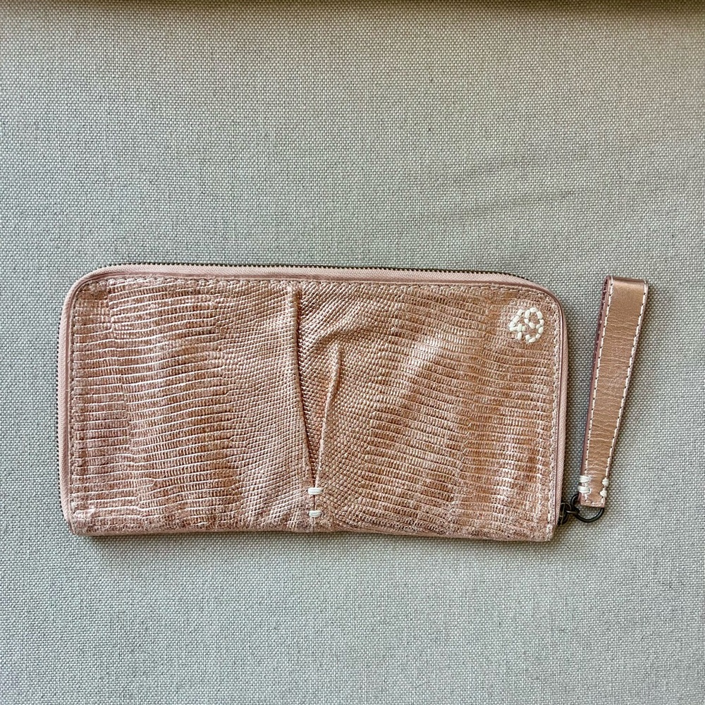 49 Square Miles Rose Gold Clutch